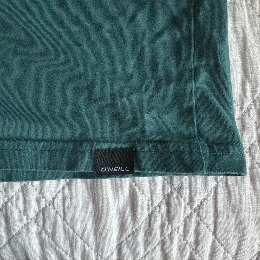 O’Neill Green Men’s Surf Shirt - Picture 4 of 5